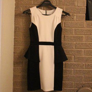 Bisou Bisou Peplum Dress